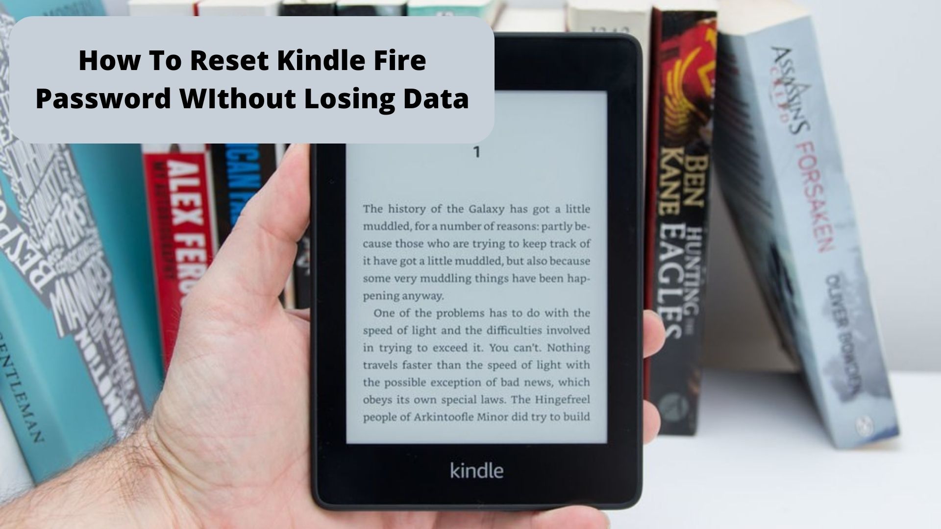 How To Reset Kindle Fire Password Without Losing Data?