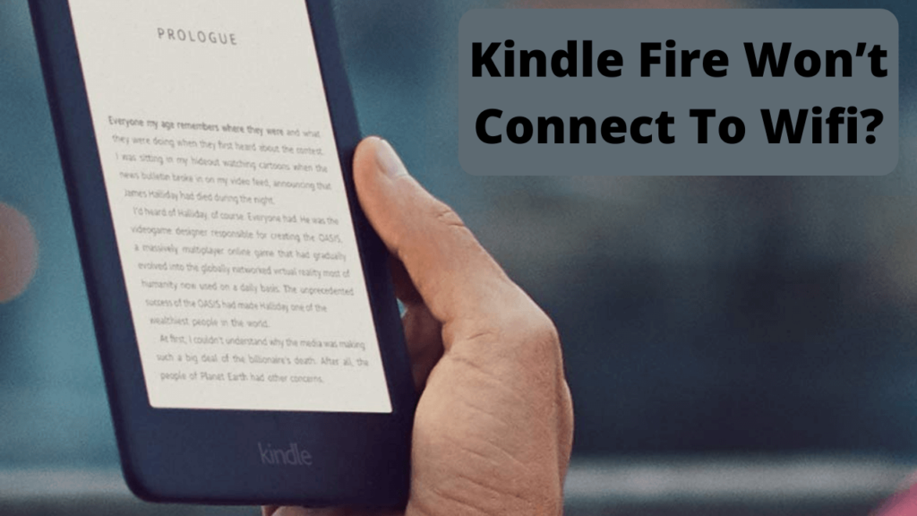 kindle connect to internet